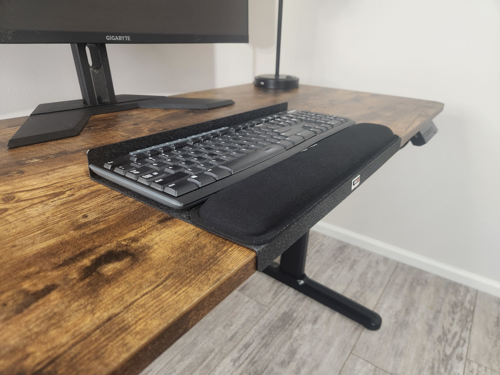 Keyboard Edge Keeper (w/ Wrist Pad Platform)